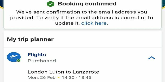 London Luton To Lanzorote