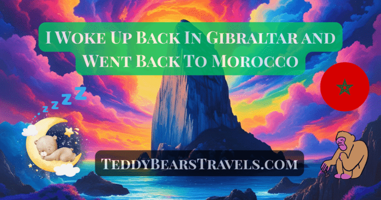 I woke up back in gibraltar lucid dream