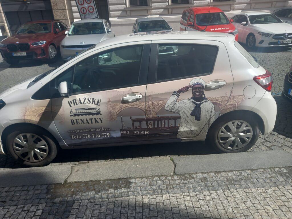 Car used by staff for Prague To Venis Boat Trips