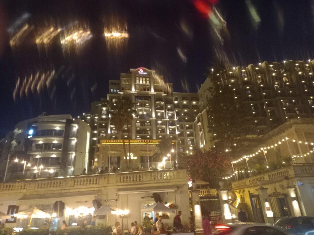 Paceville Malta at night