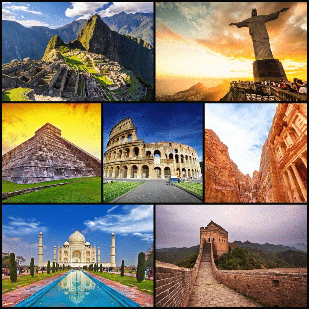 The Seven Wonders of the Ancient World.