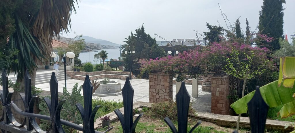 View looking towards Saranda beach Albania 2026