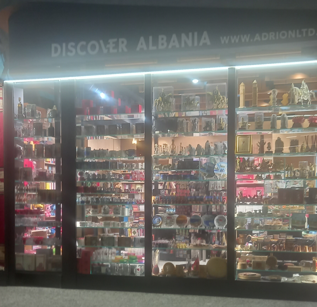 Discover Albania shop at Tirana Airport 2026