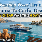 Traveling From Tirana Albania To Corfu Greece