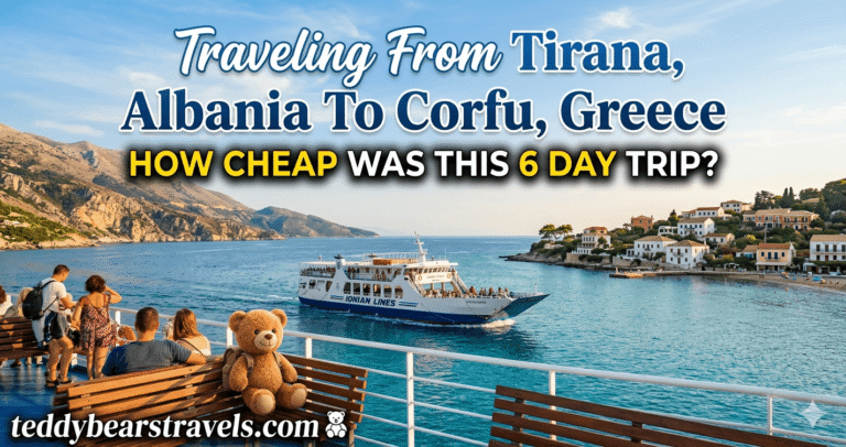 Traveling From Tirana Albania To Corfu Greece