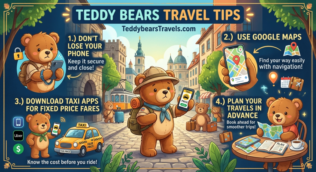 Teddy Bears Travel Tips For International Travel
