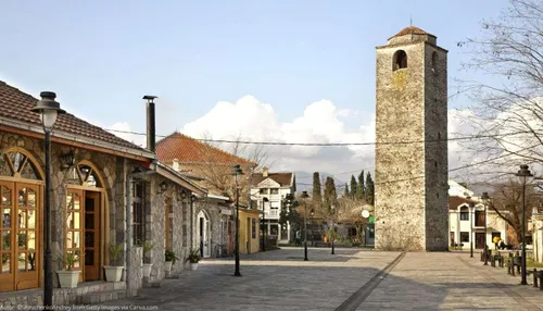 Stara Varos Old Town near Podgorica Montenegro