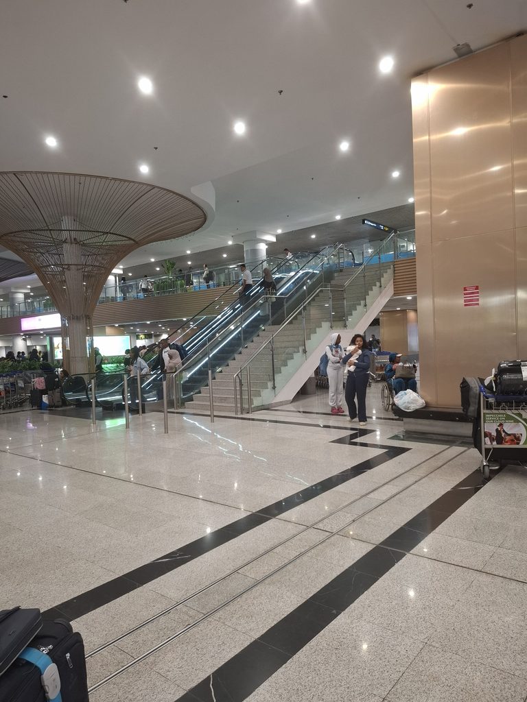 Arriving in Addis Ababa Bole Airport Ethiopia