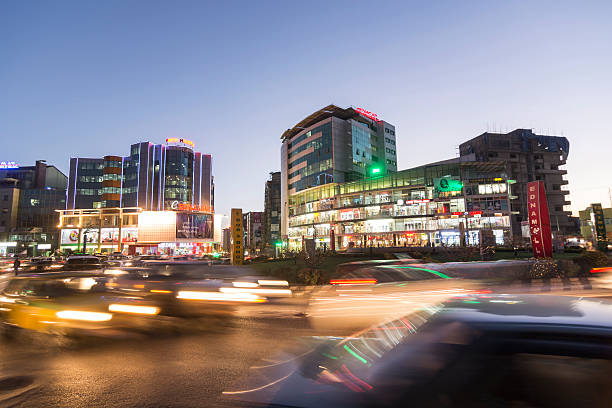 Addis Ababa Ethiopia at night
